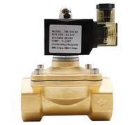 G3/8" toG2 Brass Electric Air Solenoid Valve,Normally Closed Solenoid Valve for Hot Water Oil Air,AC220V DC12V 24V,0~1.0Mpa,IP65(DC 12V_VITON)