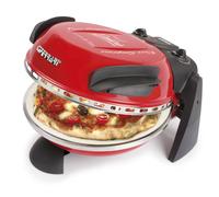 G3 Ferrari Electric Pizza Oven In Red With Refractory Cooking Stone Base 1200w