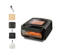 G3 Ferrari Krispy G10225 Pizza Oven and Air Fryer, Multifunctional, 2100 W, 13 Litres, HOBLO Technology, Soft Touch Display with 18 Programs, Up to 716 °F, Accessories Included, Black