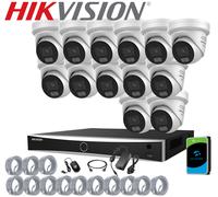G3 Hikvision 4K NVR DS-7608NXI-K1/8P POE DS-2CD2387G3-LIS2UY/SL 8MP IP Camera