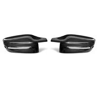 G30 G38 Bright Black Side For Wing Rearview Mirror Cover Caps For BMW 2 3 4 5 7 Series G20 G21 G28 G22 G11 G12 G42 M4 Style LHD RHD Replacement(RHD-Carbon pattern)