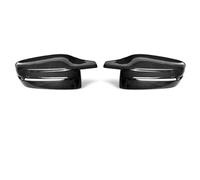 G30 G38 Bright Black Side Wing Rearview Mirror Cover Caps Fit For BMW 2 3 4 5 7 Series G20 G21 G28 G22 G11 G12 G42 Style LHD RHD Housing Reverse Mirror(RHD-Carbon pattern)