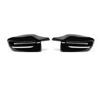 G30 G38 Bright Black Side Wing Rearview Mirror Cover Caps Fit For BMW 2 3 4 5 7 Series G20 G21 G28 G22 G11 G12 G42 Style LHD RHD Housing Reverse Mirror(RHD-Bright black)