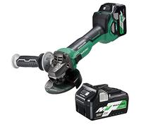 G3612DA/JRZ Multi-Volt Angle Grinder 115mm 36V 2 x 2.5Ah Li-ion | Variable-speed operation with electronic brake, kickback detection, soft-start function and dust-resistant design.