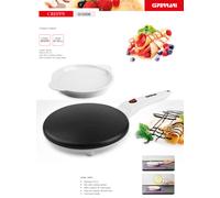 G3Ferrari G10306 Creppe Crepe Maker Pancakes 20cm with handle 800W