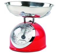 G3 Ferrari g2000302 Mechanical Kitchen Scale, 5 kg, Red