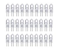 G4 Bulb,20 Pack Halogen 12V 20W with Bi-Pin Base,High Output Light Bulb 300LM for Cabinet Bulbs