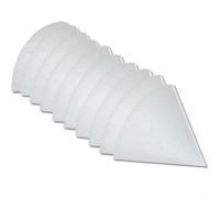 G4 Conical Exhaust Air Filter for Zehnder for Pluggit Ventilation Valves DN125mm 180mm Length Shatterproof 10pcs(A)
