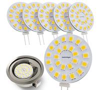 g4 LED bulb Natural White 5000K 2W equivalent to JC G4 12V 20W Halogen Capsule Light 20w/12v Bipin - 6 Pack