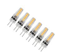 G4 LED bulbs, 10 pcs dimmable halogen replacement, 2W bi pin base bulbs for chandelier ceiling lamp table lamp, energy efficient light bulbs for home office hotel decoration