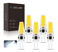 G4 LED Bulbs, AC/DC 12-24V 3W G4 LED 270LM, Equivalent for 30W Halogen Bulbs, Dimmable No Flickering, 5 PCS (Color : Cool White 6000K, Size : 3W)