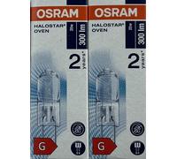 Osram Halostar Oven halogen bulb 20 W Warm white G4