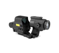 G43 3X Magnifier & Gen2 558 Combo with FTC Mount & Red Dot Riser - 2.26” Center Line Height, Upgraded 558: High-Trans Glass, NV Function, Clear in Strong Light, Quick-Detach, Fits 20mm Rail, Black