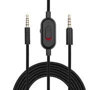 G433 Cable 2.0M Aux Cord Replacement for Logitech G433 / G233 / G Pro/G Pro X Gaming Headset with Inline Mute and Volume Control on PS5 / PS4 / Xbox One/PC, 3.5mm