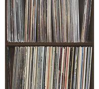 G45385 - Grunge Classic Vinyl Records Multicoloured Galerie Wallpaper