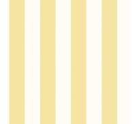 G45400 - Just Kitchens Awning Stripe Yellow White Galerie Wallpaper