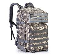 G4Free 40L Molle Backpack Large Pack Molle Shoulder Bag Rucksacks Daypack for Outdoor Hiking Camping Trekking Hunting