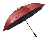 G4Free 46/54/62/68/72/80 Inch UV Protection Windproof Sun and Umbrella Golf Umbrella Auto Open Double Canopy Ventilated Plus Size for Men and Women