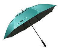 G4Free 46/54/62/68/72/80 Inch UV Protection Windproof Sun and Umbrella Golf Umbrella Auto Open Double Canopy Ventilated Plus Size for Men and Women