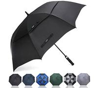 G4Free 55/63/69/72/80 Inch Golf Umbrella Windproof Double Canopy Extra Large Plus Size Automatic Open Waterproof Umbrellas