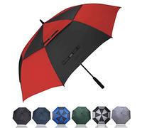 G4Free 55/63/69/72/80 Inch Golf Umbrella Windproof Double Canopy Extra Large Plus Size Automatic Open Waterproof Umbrellas