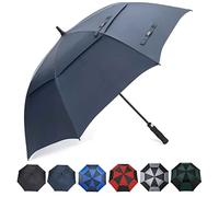 G4Free 55/63/69/72/80 inch Golf Umbrella Windproof Double Canopy Extra Large Size Automatic Opening Umbrella Waterproof
