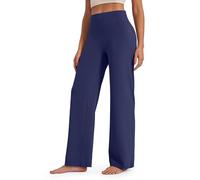 G4Free Barefeel Wide Leg Yoga Pants for Women with Hidden Pockets High Waisted Loose Casual Dress Work Yoga Pants 29"/31"/33"