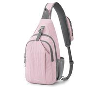 G4Free Sling Chest Bag RFID Crossbody Backpack Shoulder Bag with Earphone Hole