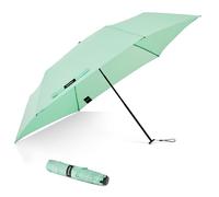 G4Free Travel Folding Umbrella Compact Ultralight Carbon Fiber Super Slim Small Mini UV Sun Umbrellas - Weighs Only 4 oz