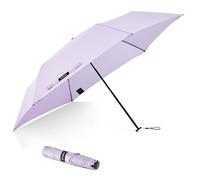 G4Free Travel Folding Umbrella Compact Ultralight Carbon Fiber Super Slim Small Mini UV Sun Umbrellas - Weighs Only 4 oz