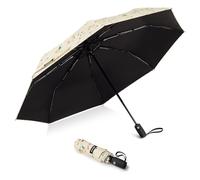 G4Free UPF 50+ UV Protection Mini Travel Umbrella 42 Inch Sun Blocking Folding Umbrella