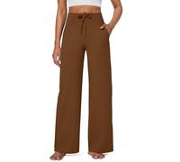 G4Free Wide Leg Joggers for Women UK Yoga Pants Trousers Sweatpants Tracksuit Bottoms with Pockets Stretch Lounge Jogging Ladies Elasticated Work