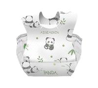 G4GADGET 10-Pack Disposable Kid Bibs - Waterproof & Lightweight Feeding Bibs for Kids, Toddlers, and Infants - Portable, Skin-Friendly, and Perfect for Mealtime or Travel