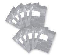 G4GADGET 100x Foil Nail Wraps for Gel Polish Removal - Pre-Soaked Pad Compatible Aluminium Wraps for Acrylic, UV, Shellac & Dip Nails - Fast Soak Off Nail Remover Wraps