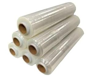 G4GADGET 12 Rolls Heavy Duty Pallet Wrap 400mm x 150m | Strong Stretch Film for Packing, Moving & Storage | Tear-Resistant, Waterproof & Dustproof Shrink Wrap