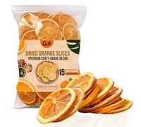 G4GADGET 15 ORANGE SLICES Dried Fruit - CHRISTMAS CRAFT WREATH FLORIST DECORATION UK