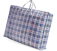 G4Gadget 2 Pack Jumbo Laundry Shopping Bags With Zips 100X70X30 Cm Reusable Storage Bags For Moving Clothes And Bedding Durable