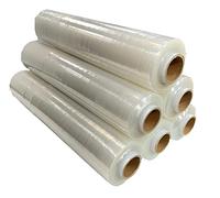 G4GADGET 2 Rolls Heavy Duty Pallet Wrap 400mm x 150m | Strong Stretch Film for Packing, Moving & Storage | Tear Resistant, Waterproof & Dustproof Shrink Wrap Rolls