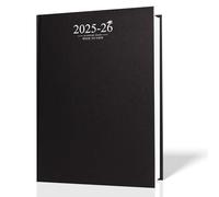 G4GADGET 2025-2026 Academic Diary, A4, Week to View, Black, Case Binding, Two Pages per W ormat