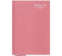 G4GADGET 2026-2027 Academic Diary A5 Day A Page Pink Hardback - August 2026 to July 2027 Daily Planner, Student Teacher School Organizer, Appointment & Timetable Year Planner