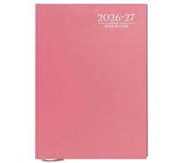 G4GADGET 2026-2027 Academic Diary A5 Week To View Pink Hardback - August 2026 to July 2027 Weekly Planner, Student Teacher School Organizer, Timetable & Appointment Year Planner