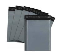 G4GADGET 25x 4.5x7 Inch Strong Mailing Bags - Grey Parcel Bags, Postage Bags, Poly Postal Bags Self Seal Ideal for Packaging Mailers Posting Shipping Post Parcels Package Bags