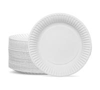 G4GADGET 30 Paper Plates - 9inch Disposable Party Plates