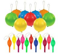 30 Premium Punch Balloons Large for Party Bag Fillers for Kids | 12" Quality Punch Balloons for Party Bags Fillers for Kids, Punch Balloon Kids Party Bag Fillers, Rainbow