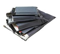 G4GADGET 50 Mixed Strong Polythene Mailing Postal Bags 25 X (9x12) 25 X (10x14) Plastic Material Mailing Or Posting Parecels Bag for Postages Strong Self Seal