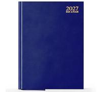 G4GADGET A4 2027 Day a Page blue Diary Hardback