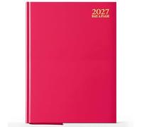 G4GADGET A4 2027 Day a Page Pink Diary Hardback