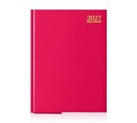 G4GADGET A4 2027 Day a Page Pink Diary Hardback