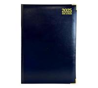 G4GADGET A4 Day A Page Blue 2026 | Hardback Cover | Daily Planner with Note Sections | Professional and Durable