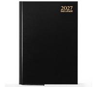 G4GADGET A5 2027 Day a Page Black Diary Hardback